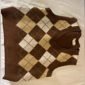 A super soft sweater vest